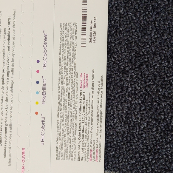 Color Street *Retired* Solstice Sunrise Nail Polish Strips - NWT - Picture 8 of 11